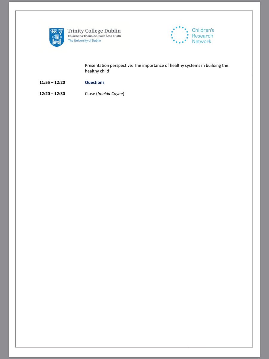 TCD_TRiCC's tweet photo. We just checked in on Eventbrite & are delighted😃to see that there are only 2 tickets left for the @TCD_TRiCC & @CRNINI event about 'How to build a child in Ireland' on Dec 3rd from 9:30-12:30pm #Bookfast #dontmissout https://t.co/ohFmCDRV0Y https://t.co/mxbBO2gFRm