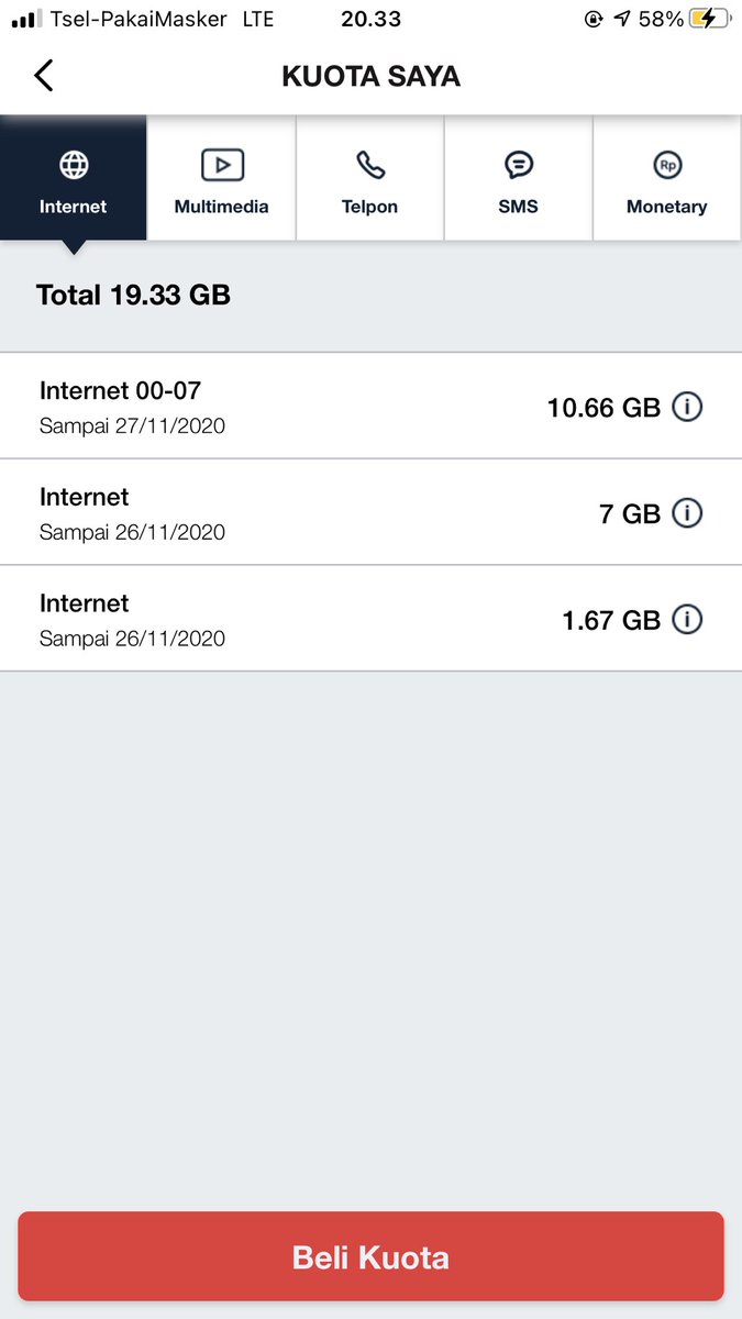 adimsdales's tweet photo. @Telkomsel min aq kan kemaren beli paket extra unlimited, tapi kog kuota utama aq tetap berkurang ya. Gimana sih cara itung2anya? Atau ada cara lain ga sih? @YLKI_ID mungkin dr followersnya ada yang bisa bantu? Hiks https://t.co/9zavfQZKDh