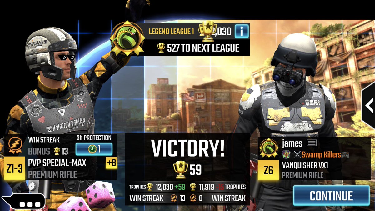 leeheintwinn's tweet photo. Haven’t had this happen to me in a while. But I played this guy 3x straight. How many times has this happen to you? #sniperstrike https://t.co/Nd2o27iuqj