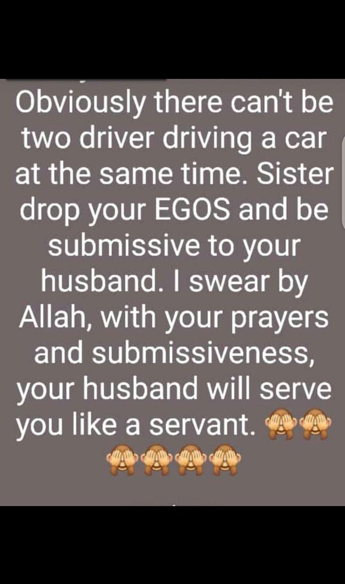 qaasimaa's tweet image. Egos ruin will ur relationship sisters.