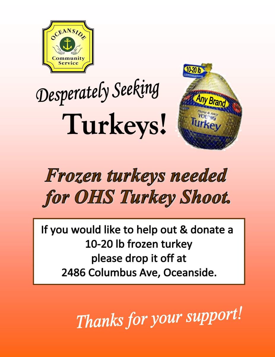 Like everything else this year, The Annual Turkey Shoot will be a little different, but we still need your help!! #turkeyshoot2020 #neighborshelpingneighbors