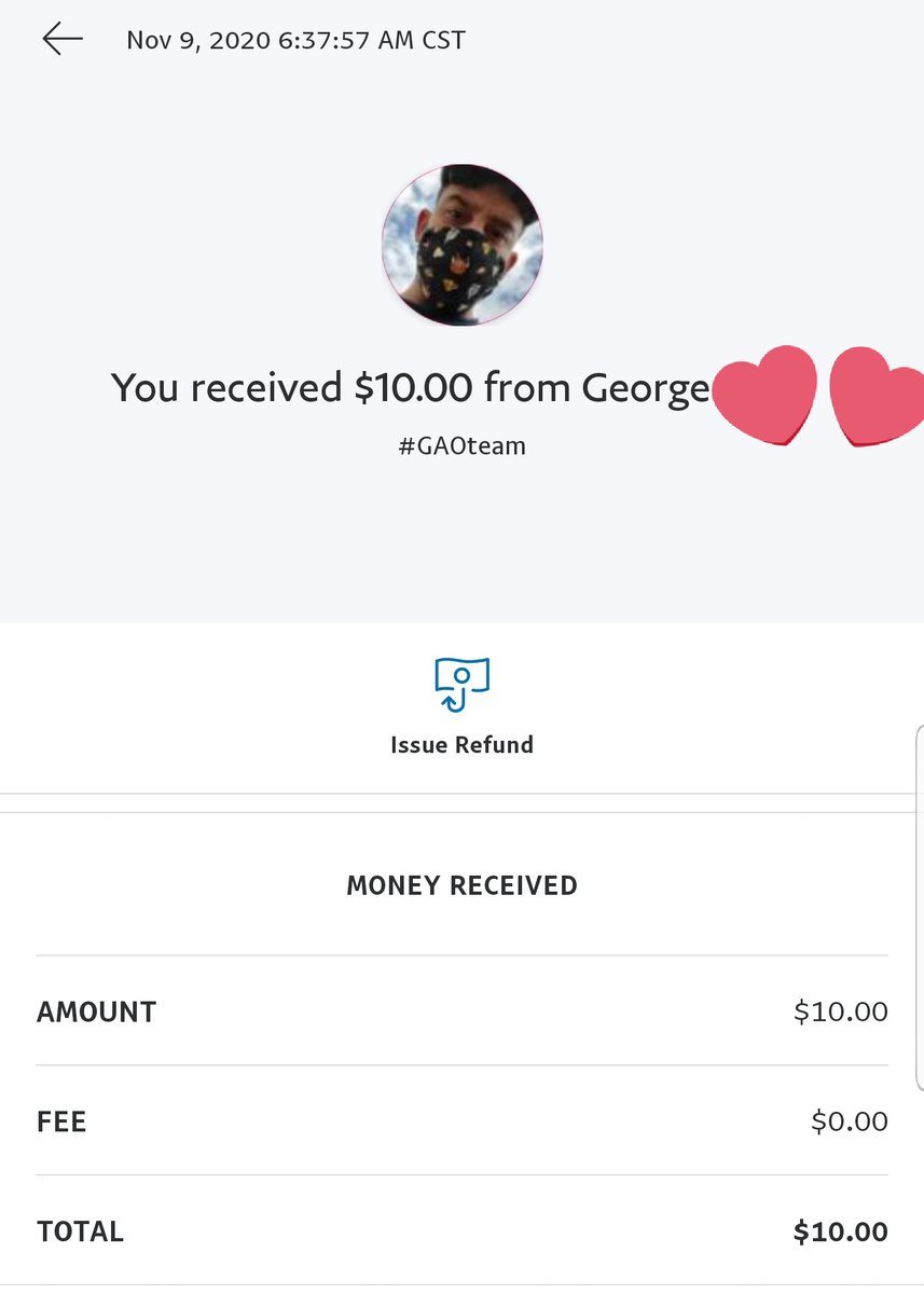 BeauMiketro's tweet photo. A great blessing to wake up to! @GeorgeAnthonyO1 Tysm for this!💞💯 #Legit #GAOTeam #GivingBackTeam https://t.co/znAXTKIBBH
