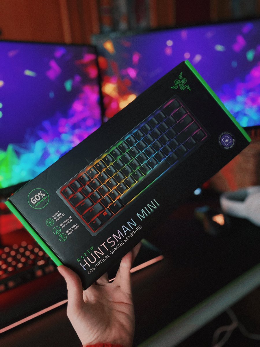 paracetamor's tweet photo. ⭐️ SORTEO de un teclado Huntsman Mini ⭐️

Para participar:
• Follow @paracetamor y @RazerES 
• RT a este tweet 💚

#RazerAmbassadors
Termina el 16-11-2020 

Muchísima suerte ☺️❤️ https://t.co/La1sCUOU0D