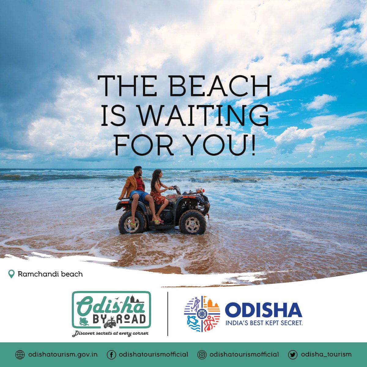 odisha_tourism's tweet photo. Time by the beach is time well spent! Set out for the best of vacation time on #OdishaByRoad https://t.co/MZMuvywNmn

#OdishaTourism #Ramchandi https://t.co/oTi1bpAqmX