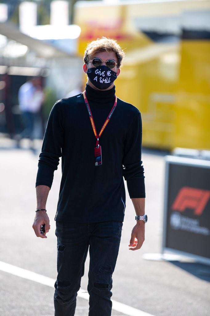 Monza 2020a win. that give me a smile mask is everything. he invented turtlenecks