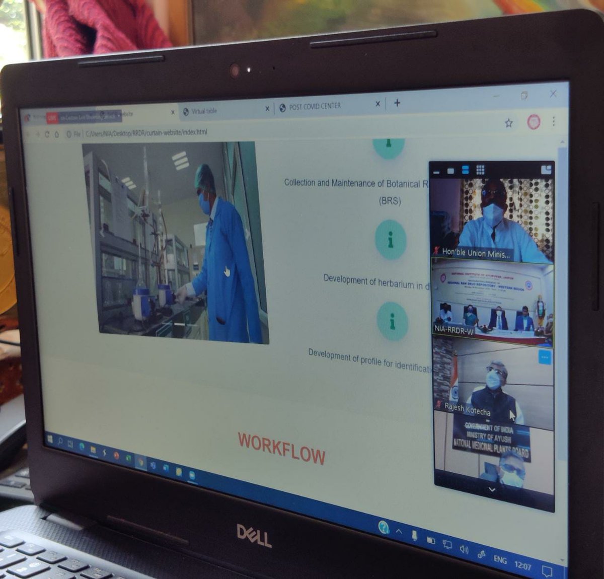 Inaugurated and also launched the website of Regional Raw Drug Repository – Western Region (RRDR-W), NIA, Jaipur which is the oldest and most esteemed Institute of <a href="/moayush/">Ministry of Ayush</a>.
I wish the repository all the success and may it achieve all its objectives.