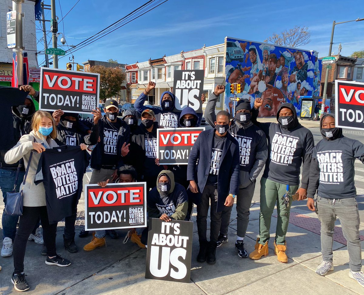 MsLaToshaBrown's tweet photo. Thanks everyone that supported @BlackVotersMtr! We worked in 12 states, funded &amp; coordinated 600+ Black groups (including Guam). Held 100’s of caravans, town halls, outreach events and voter mobilization drives. 10+ million contacts w/Black voters. 4 BIG buses and 35 baby buses. https://t.co/JRDAJ95tIm