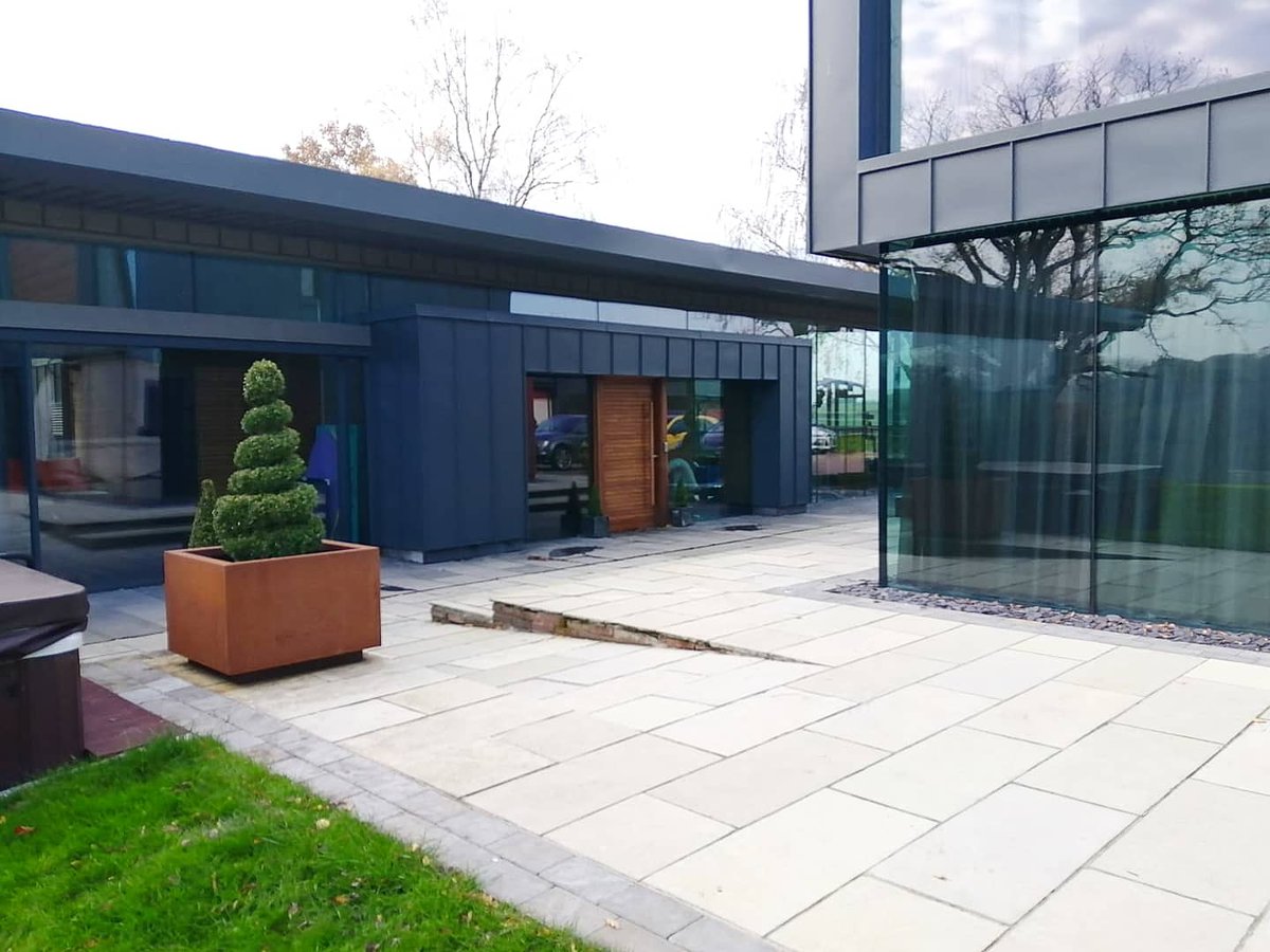 We are so pleased to get this project across the line, especially with the struggles of the Pandemic hindering our progression along the way. A mixture of Greencoat Mountain Grey &amp; Natural Textures Wood Effect from <a href="/metal_solutions/">Metal Solutions Ltd</a> &amp; interlocking panels manufactured by ourselves.