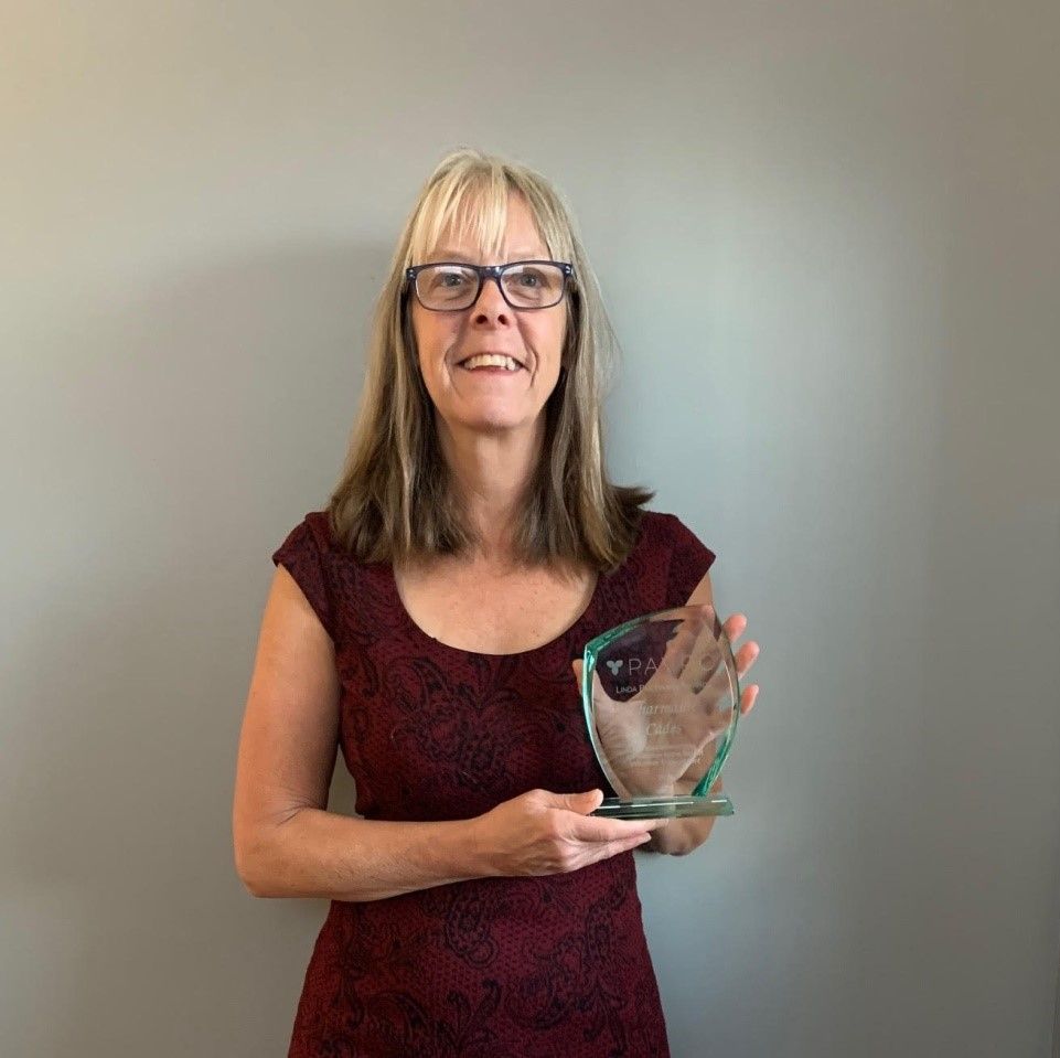 PAVRO_LIVE's tweet photo. Join us in celebrating Charmaine Cades as the 2020 recipient of the Linda Buchanan Award.  Read more about Charmaine and her impact on the VE community on PAVRO’s website. https://t.co/VSS8Tk5Z7a  
#TBAVA   #thunderbay  #PAVRO  #IVMDay20  #leaderofvolunteers   #thunderbayCAS https://t.co/uKE7iLeFJz