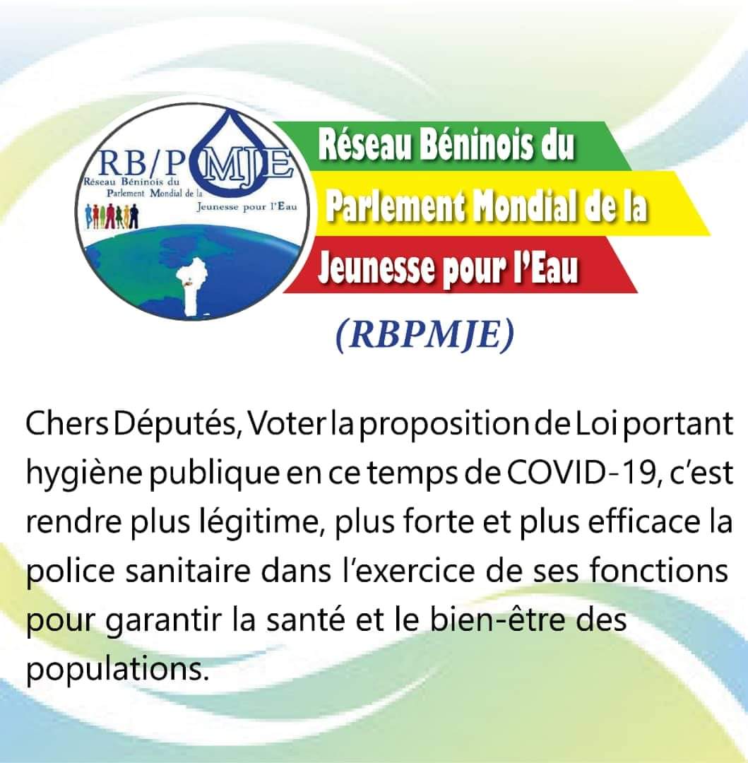 PmjeRb's tweet photo. Loi portant hygiène publique en République du Bénin

Citoyens, citoyennes partageons au maximum pour amener nos chers députés à la voter
@PmjeRb
@gouvbenin
@pne https://t.co/Gxx0b16pip