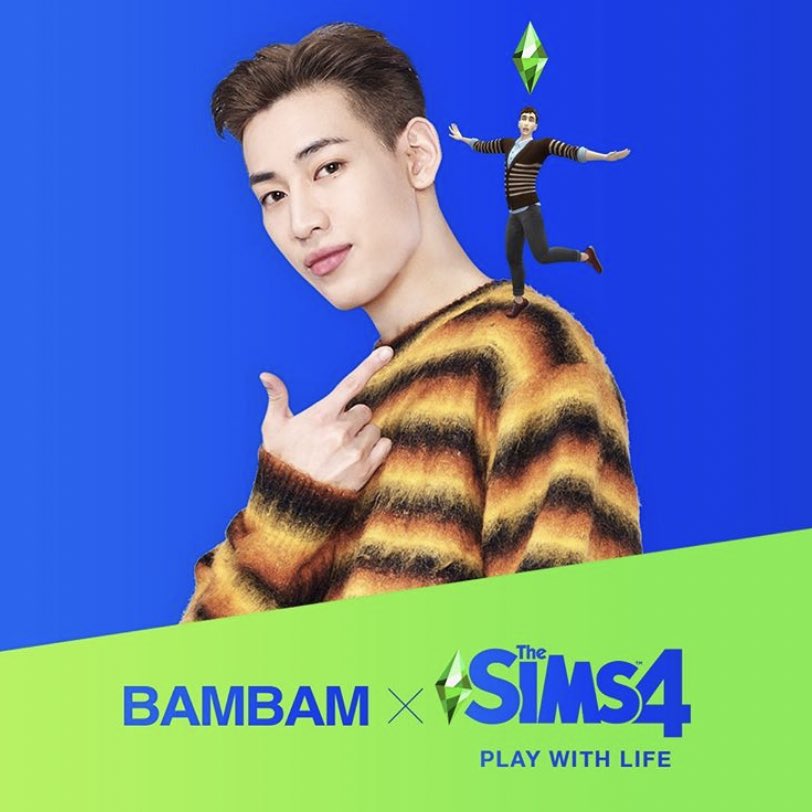 teamjswang's tweet photo. BAMBAM x THE SIMS 4 ???? WAIT A SEC THIS IS HUGE https://t.co/THXQWIHAAY