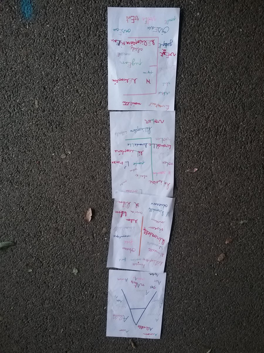 En octobre, les élèves de madame Boudot ont écrit un acrostiche sur le mot AILE #10mois10mots Bravo pour leur travail