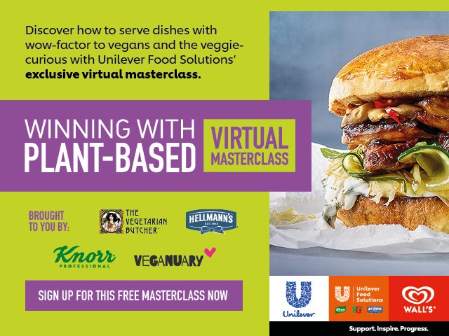 StuartJones_UFS's tweet photo. The team at @UnileverFS_UK will be running a Plant Based MasterClass ... sign up now using this link 
https://t.co/7ASSSfVxGK 
#vegan #vanganuary #plantbased #flexitarian #vegetarian https://t.co/KRX3FWcPt8