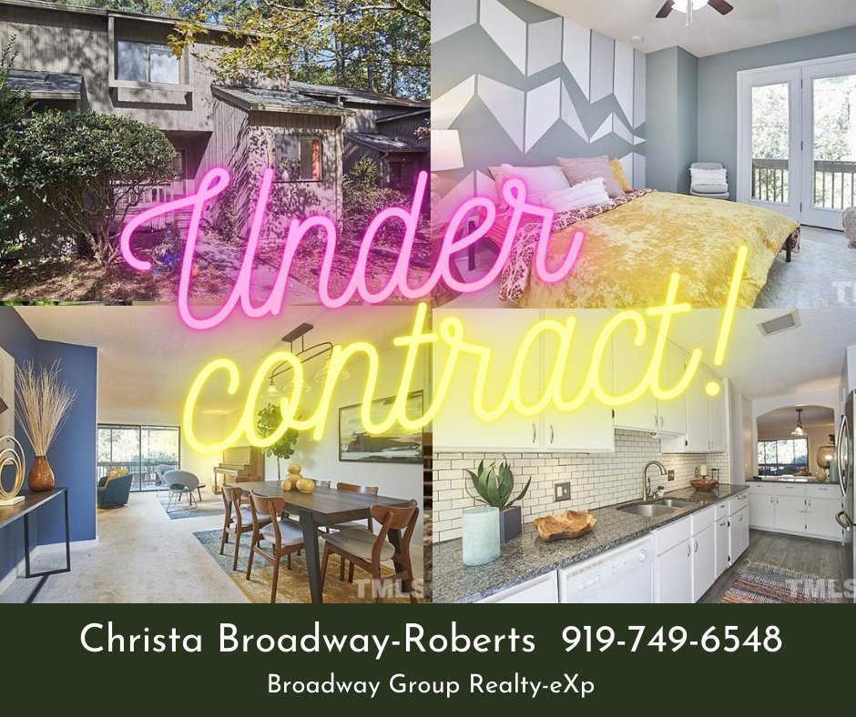 ChristaBroadway's tweet photo. 🏡💕Six other offers and my client prevailed.  That's what happens when you're 24, in med school and on your A game!!!!
#ChapelHill #UNC #RealEstate https://t.co/2ttf4SsQdR