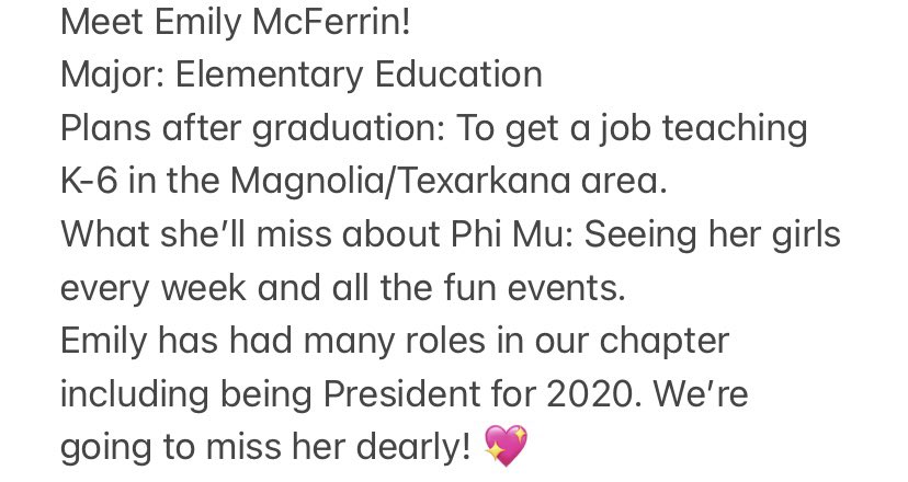 sauphimu's tweet photo. ⭐️SENIOR SPOTLIGHT⭐️ https://t.co/enrrsfUJHU