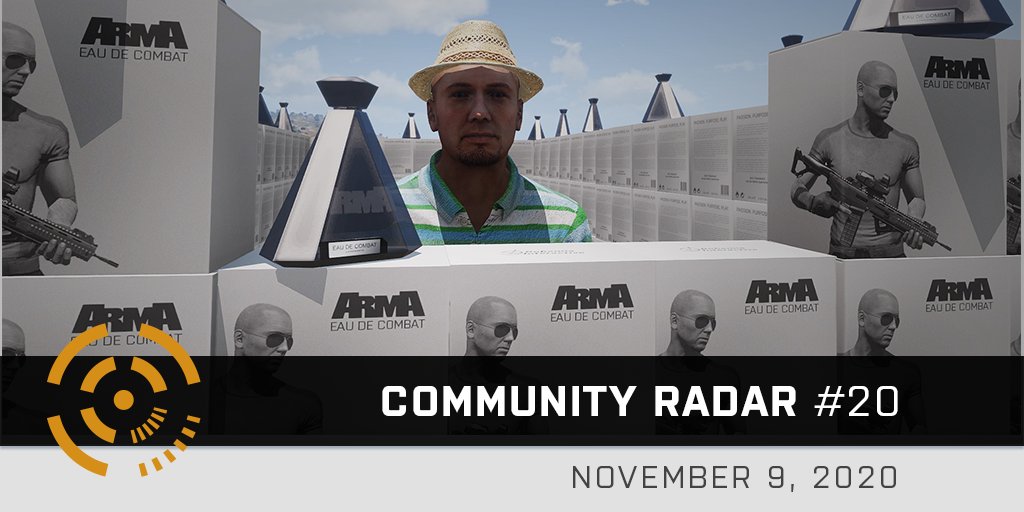 ArmaPlatform's tweet photo. #COMRAD #20!📡

We've reached the big 2⃣0⃣ in 2020 for this Community Radar. And we've gathered a lot of new community content for you to look forward to.

https://t.co/NDPabFwOXA https://t.co/OP1ZfnZRkj