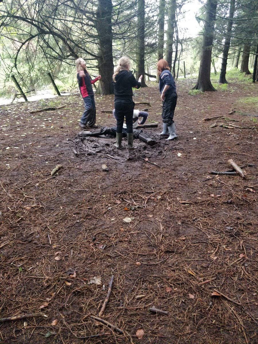 DairsiePS's tweet photo. We explored the forest area making dens, playing in the mud and making mud slides. We are filthy and exhausted but we have had such a fun time.  
#outdoorlearning #outdoorplay #forest #outdoorclassroom #muddygoodfun https://t.co/KLgyojIZS5