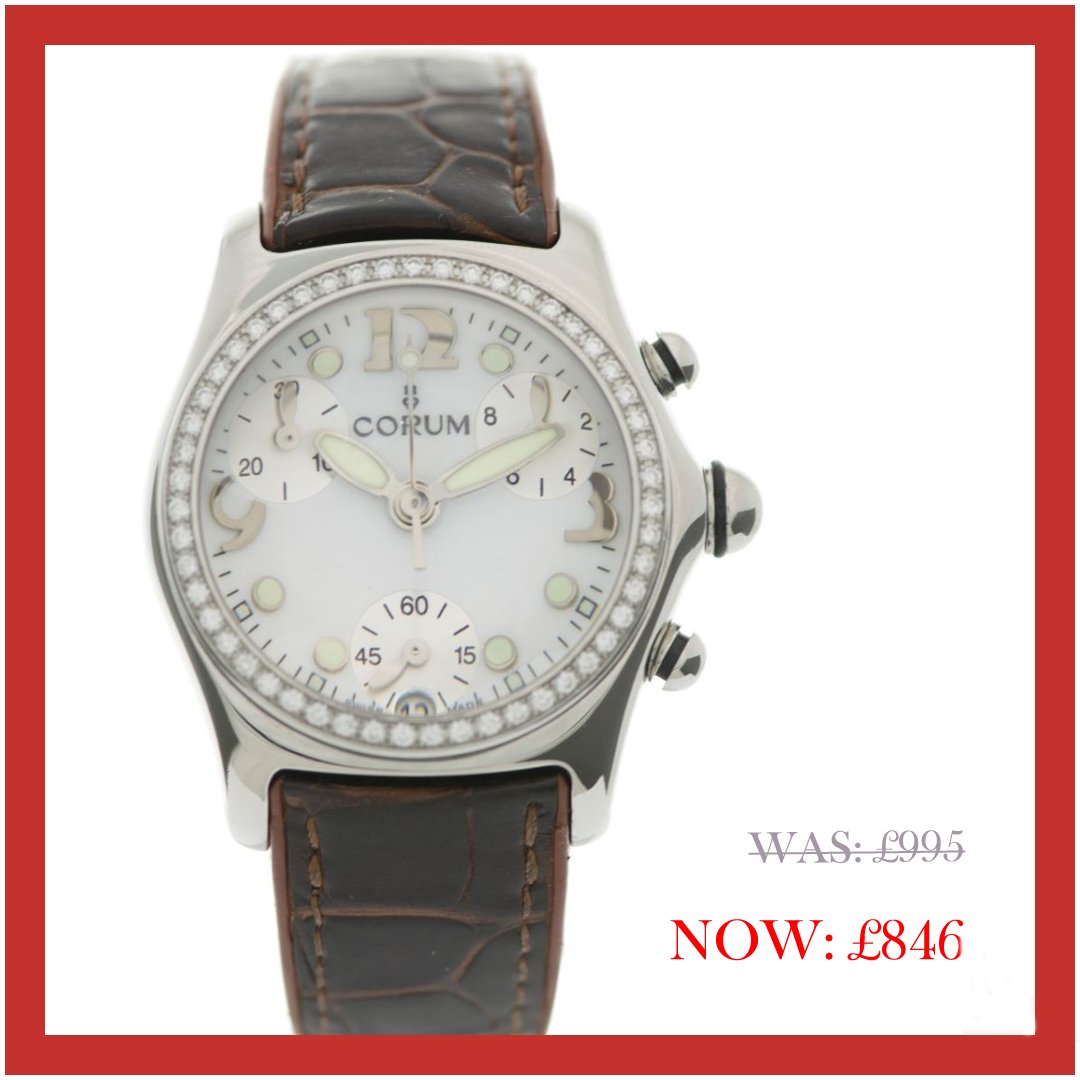 Est_1897's tweet photo. Corum Bubble 196.151.47
Are you a fan of this Watch?
Our Mid-Season Sale is still active! Head over to our website and pick yourself up a bargain this Autumn!
https://t.co/3WBlj8n5ve
#Corum #WatchSale #Preowned #Preloved #Est1897 https://t.co/L5Z4rbhYUR