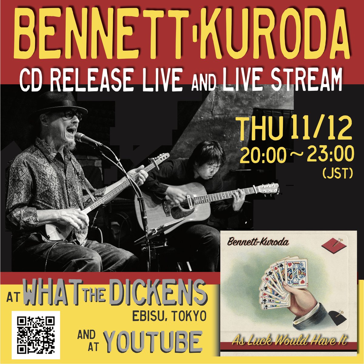 SammBennettSong's tweet photo. CD release LIVE and LIVE STREAM, this week, Thursday Nov 12...

https://t.co/Krt1ulqbV3 https://t.co/E5Kg46615p