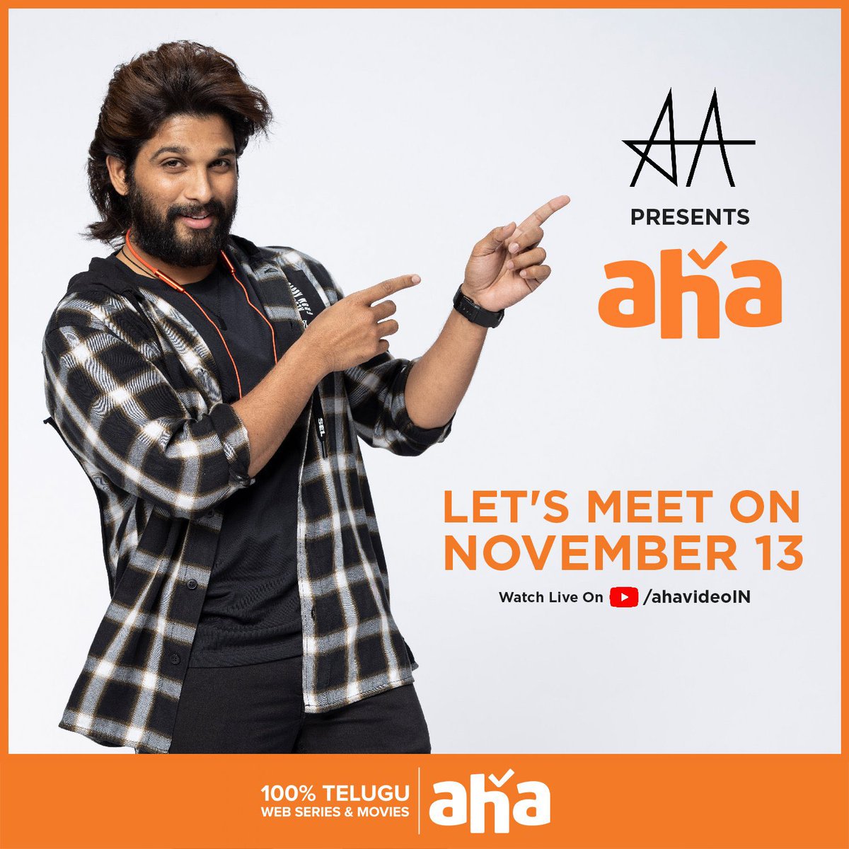 Suriyanarayanan (@suriya_n_) on Twitter photo Catch live on <a href="/ahavideoIN/">ahavideoin</a> you tube page. Your favourite Star <a href="/alluarjun/">Allu Arjun</a> presents #Aha to you. On 13th Nov 5pm onwards. Catch live on <a href="/ahavideoIN/">ahavideoin</a> you tube page. Your favourite Star <a href="/alluarjun/">Allu Arjun</a> presents #Aha to you. On 13th Nov 5pm onwards.