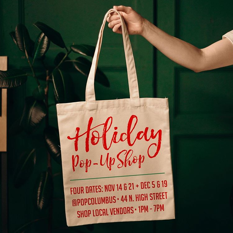 DTColumbus's tweet photo. Get a head start on holiday shopping on High Street this weekend. Swing by the POP Columbus space on Saturday, Nov 14 to check out a curated selection of local vendors with specialty products and find that special something for everyone on your list. https://t.co/2GYtTUr1V4