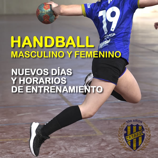 Nuevos horarios de entrenamiento de HANDBALL
Miércoles y Viernes de 18 a 21 hs. (3 turnos en grupos reducidos de 1 hora cada uno).
Coordina tus horarios con la prof Tamara al 341 3076631.
#Volvimos #ActividadFisica #Deportes #Handball  #Distanciamiento #Protocolos