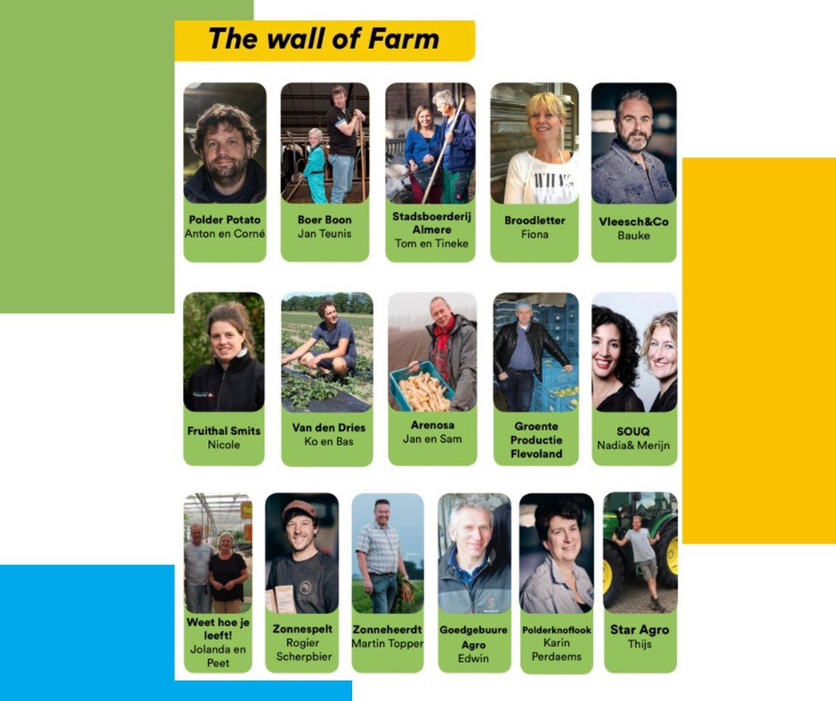 flevournl's tweet photo. ✨WALL OF FARM NOVEMBER✨ wij zijn weer trots op alle producten, boeren, bakkers, producenten, imkers, brouwers en andere smaakmakers die de Flevour Box elke maand weer overheerlijk maken!
#flevourbox #supportyourlocal #proefdesmaakvanflevoland https://t.co/3tpQim8G9l