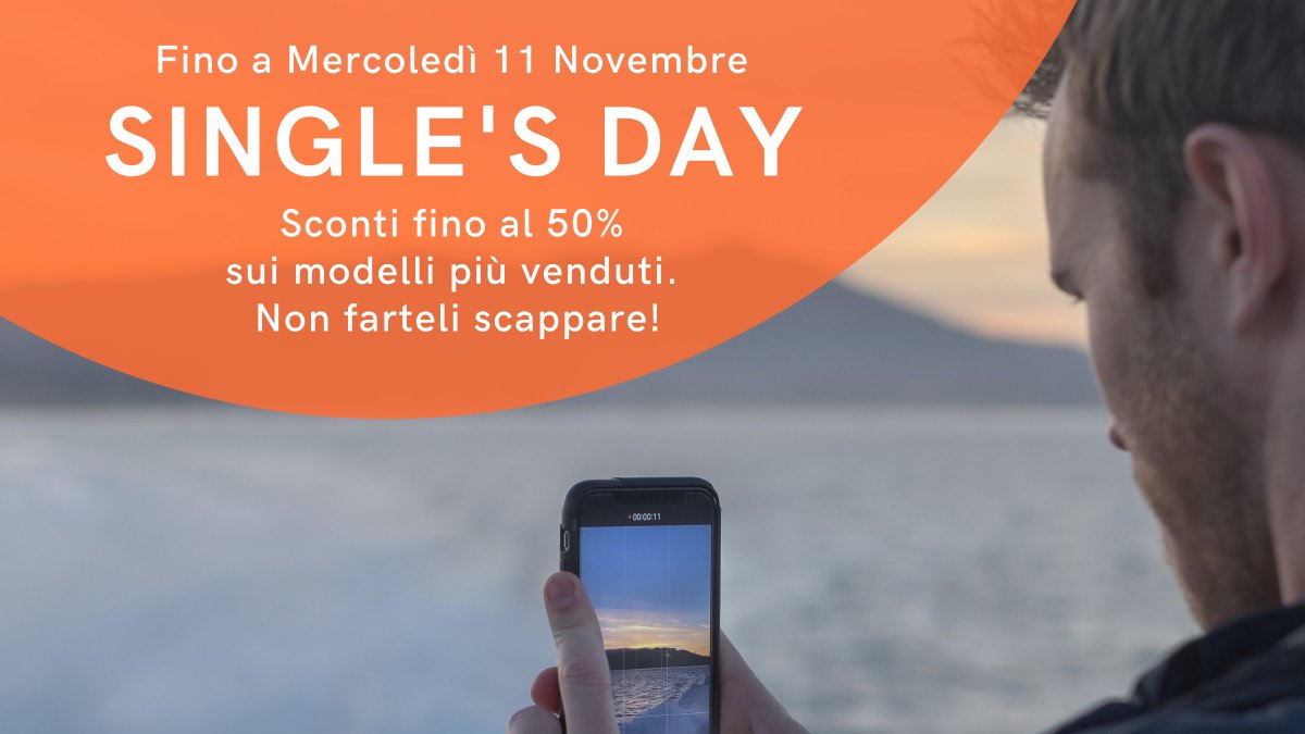 Sconti inattesi per avventure inattese!
Approfitta del Single's day e scopri i modelli in saldo:
swappie.com/it/saldi/

#Swappie #SinglesDay #iPhone #ricondizionato