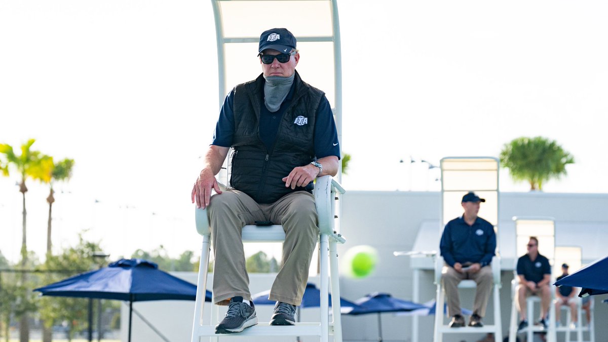 ITA_Tennis's tweet photo. The 2020 Oracle ITA National Fall Championships may be over, but we couldn’t have done it without the...

ITA Officials 👏 https://t.co/RVZmYbGL3M