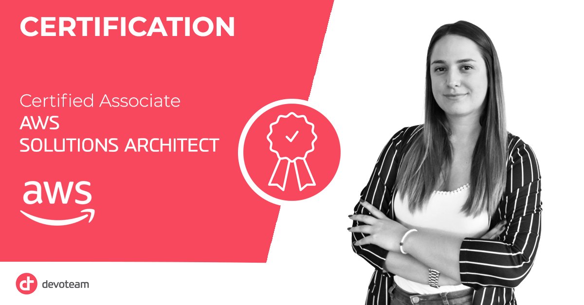 DevoteamSRB's tweet photo. 🚀 Congrats to Maja Karanovic & Aleksandar Ristic, our new #AWS Certified Solutions Architect - Associates! 👏👏👏
#onedevoteam #techforpeople #certification #solutionsarchitect #awscertified #training #devoteamserbia #improveyourknowledge #novisad #itcompany https://t.co/gM9TsW6Qpd