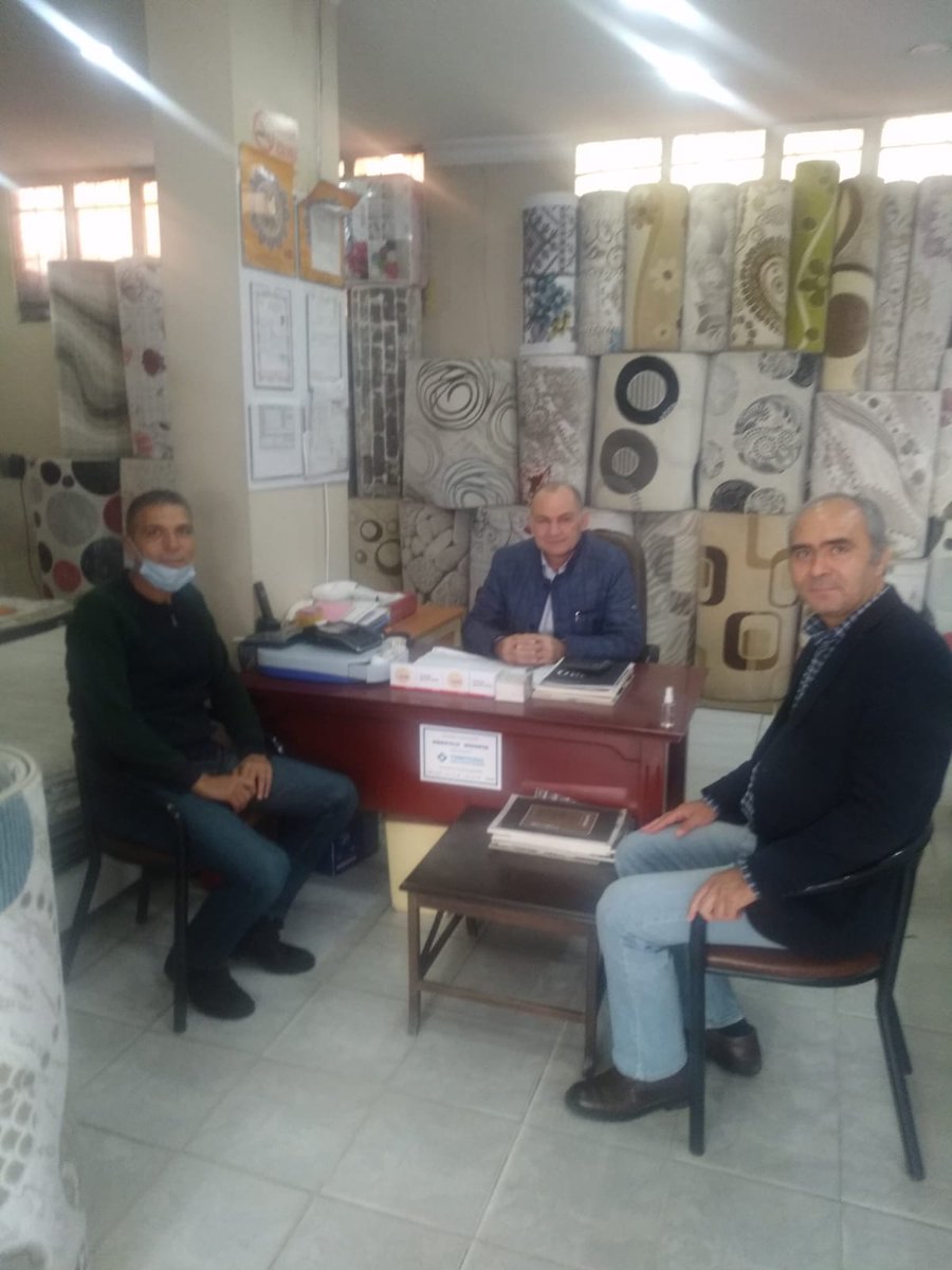 ozerztrk's tweet photo. Teşkilatımızın emektarlarından @_Ahmet_67 abimizi işyerinde  ziyaret ettik. Misafirperliğinden dolayı kendisine teşekkür ediyoruz. @mehmetozyurtt https://t.co/fVwWp6QUw7