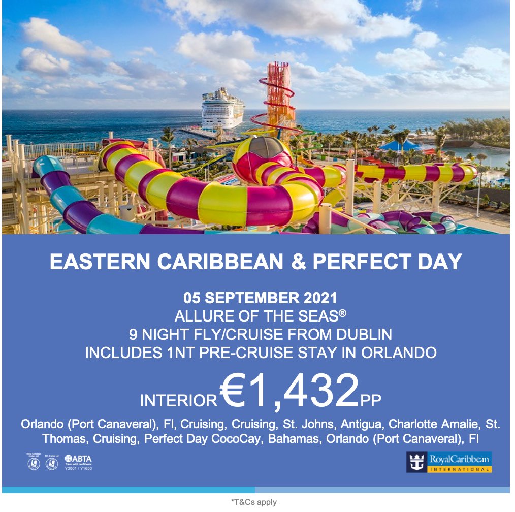 jencallister's tweet photo. 🌈A rainbow of Euro offers for 2021🌈

☀️ Fun in the Med 
🏝 Cruising the Caribbean 
🍹 A long weekend taster cruise 
📸 Instagram envy in the Greek Isles

#ThisisHowtoHoliday @CruiseRoomEire https://t.co/0vj6zUKOaO