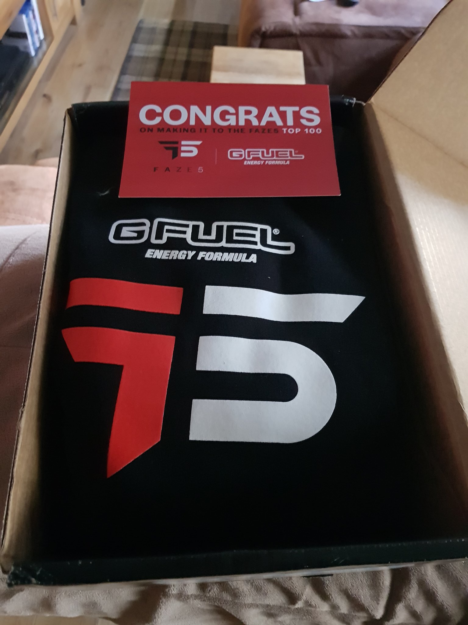Faze top gfuel hoodie