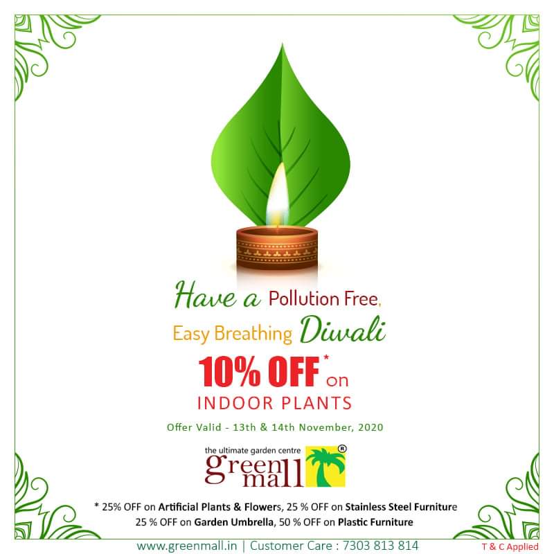 LiveGreenMall's tweet photo. Are you looking for #diwaligifts for your Family?
 If yes, #indoorplants are the best choice for you to celebrate an #EcoFriendlyDiwali !!

#savenature &amp; #SaveFuture
For Support Call on - 7303 813 814
More Information visit - https://t.co/2qi7LsH9Kv
#HappyDiwali2020 #greendiwali https://t.co/U3Y42NTBHm