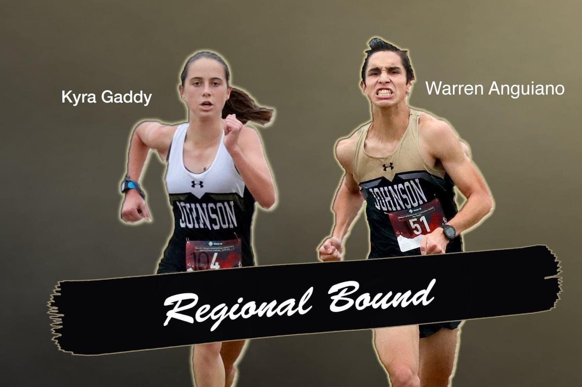 JagsClub's tweet photo. TODAY is the day...at 8am Kyra and Warren run REGIONALS in Corpus Christi, TX! You both have worked so hard this season, LET’S DO THIS! #BIA #JohnsonXC https://t.co/VlgWatyBGY