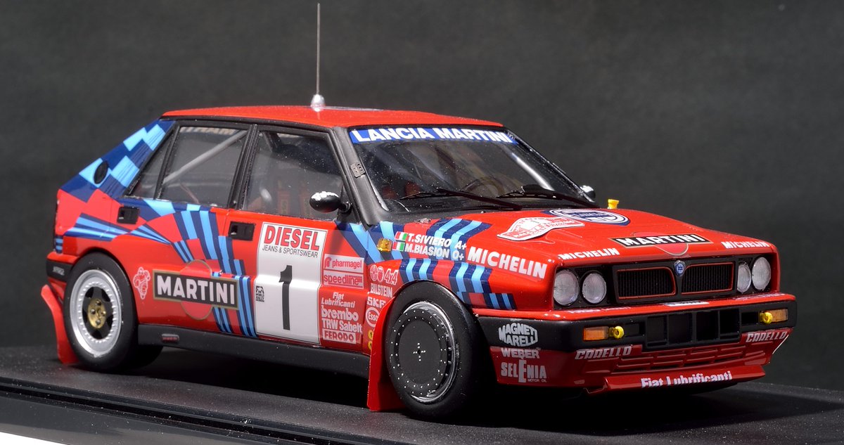 Ogi 1 24 ランチアデルタhfインテグラーレ16v サンレモラリー19 ハセガワ スパーデルタと同時進行で 赤マルティニも作ってみました キットが発売当時に買って以来 作れない キットでしたが Plusalfaさんのフロントグリルで一気に道が開けました Ogi 1 24 ランチアデルタhfインテグラーレ16v サンレモラリー19 ハセガワ スパーデルタと同時進行で 赤マルティニも作ってみました キットが発売当時に買って以来 作れない キットでしたが Plusalfaさんのフロントグリルで一気に道が開けました