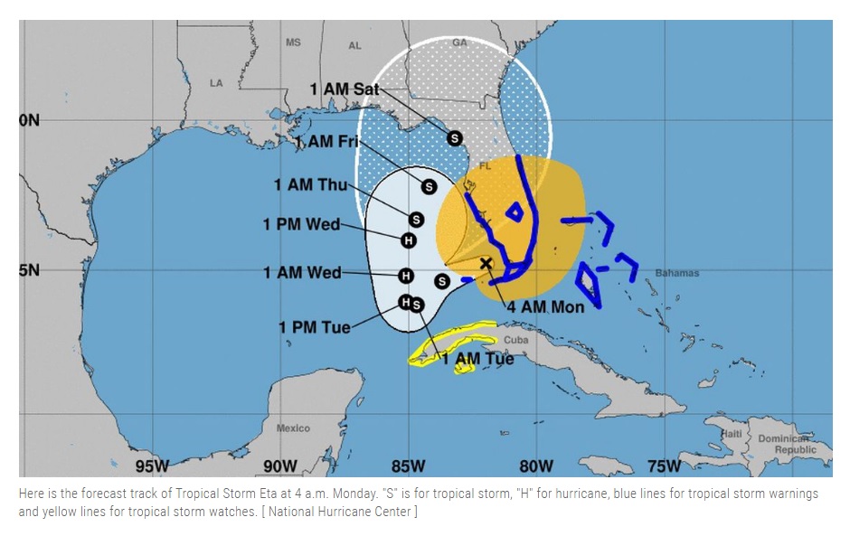 AnalysisERA's tweet image. Please note that our services may be postponed for several days due to Tropical Storm/Hurricane ETA.
Thank You for your understanding.
