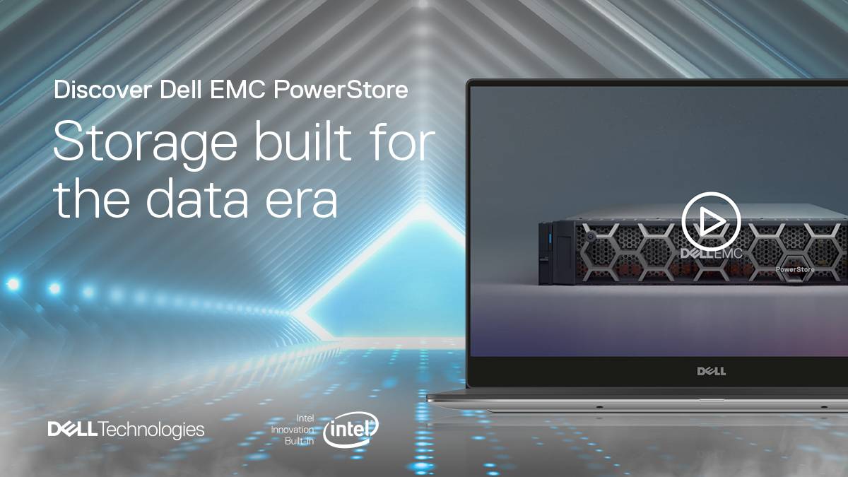 TDS_AS_DeborahP's tweet photo. Watch this Dell EMC PowerStore video to discover how this ground-breaking storage portfolio has been built for the data era https://t.co/q9wcHK8OpW https://t.co/t25WPyQzOj