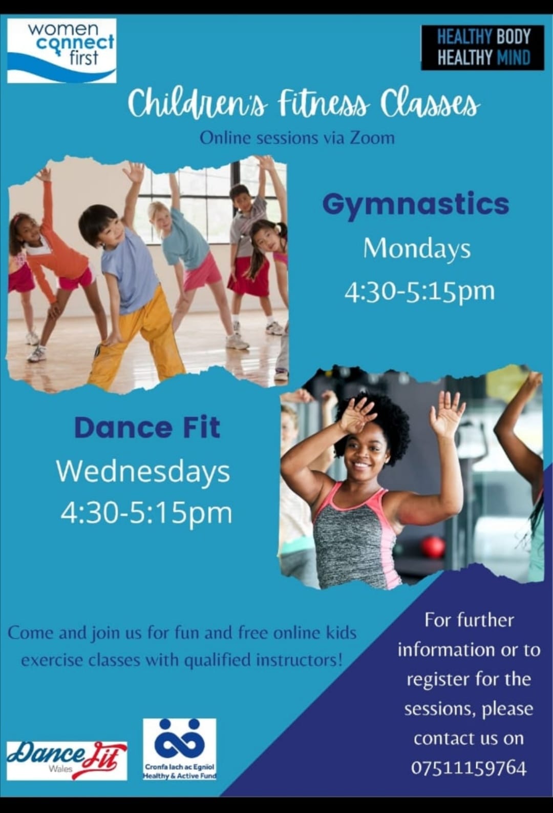 Online workout classes for kids sale