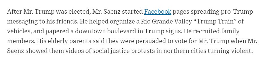 Amazing that we're squabbling over $2k in paid (scroll-by-able) Facebook _ads_ when the real way to win elections is _organic_ Facebook groups. 