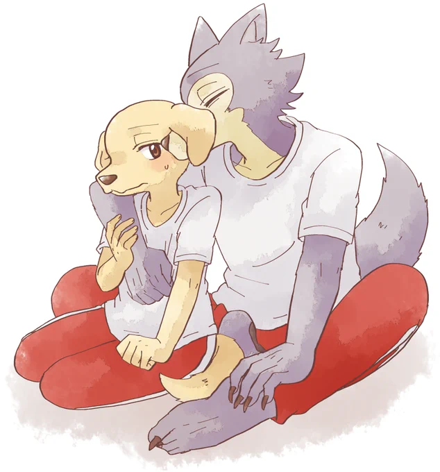 お風呂上りのレゴジャク

お風呂上りで暑いのに「どうせまたあとで入るんだしいいでしょ」ってくっついてくるレゴと、あとで入るんだ…と恥ずかしくなるジャク(ボタンメーカーのお題)
それにしても風呂上り感がないな 