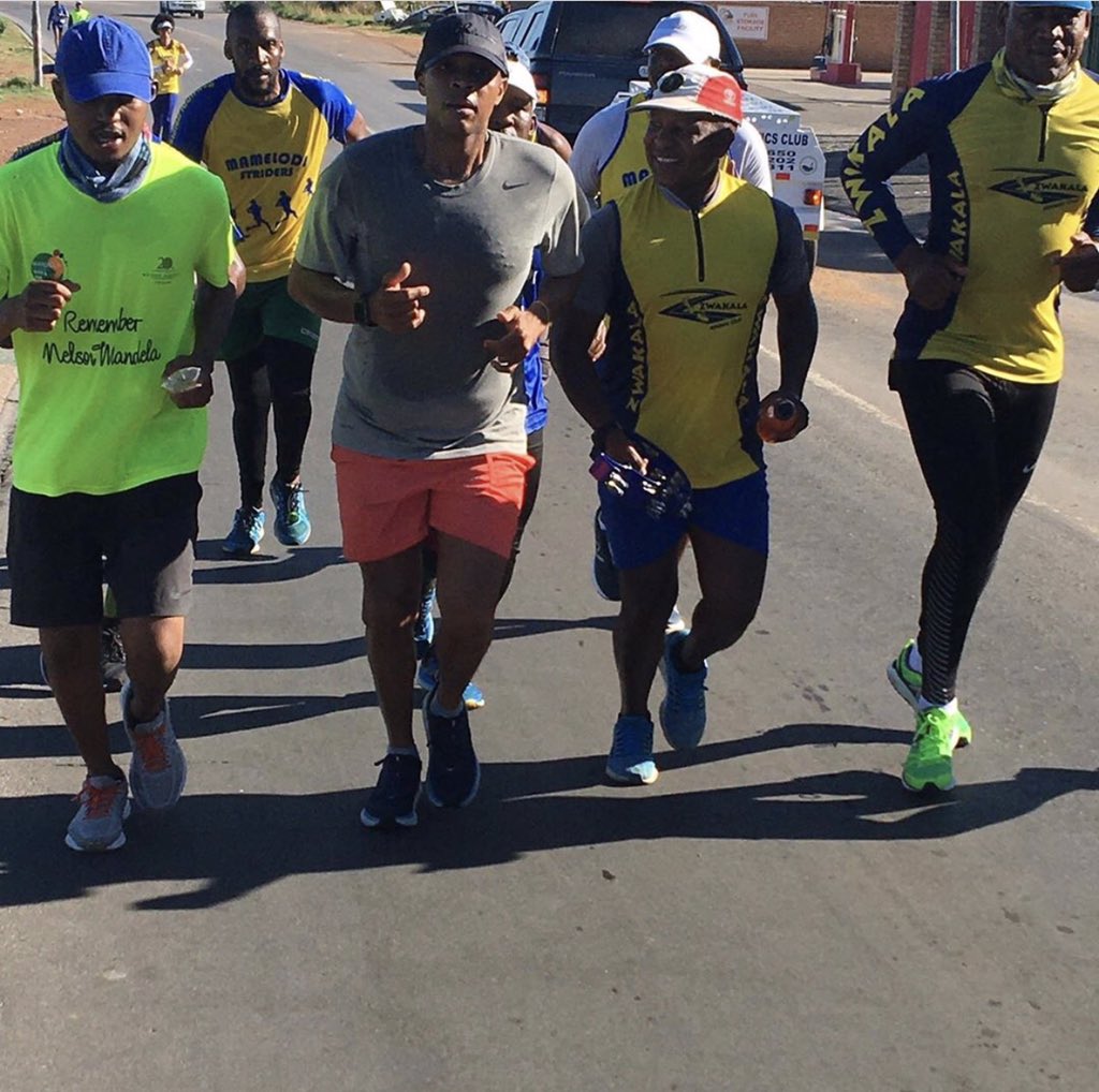 BlackDiamondsAC's tweet photo. #Zwakala , @justrunningac and #Slyza was also represented😅. Thank you BP makhi🙏🏽🙌🏽 https://t.co/koJqAJKePA