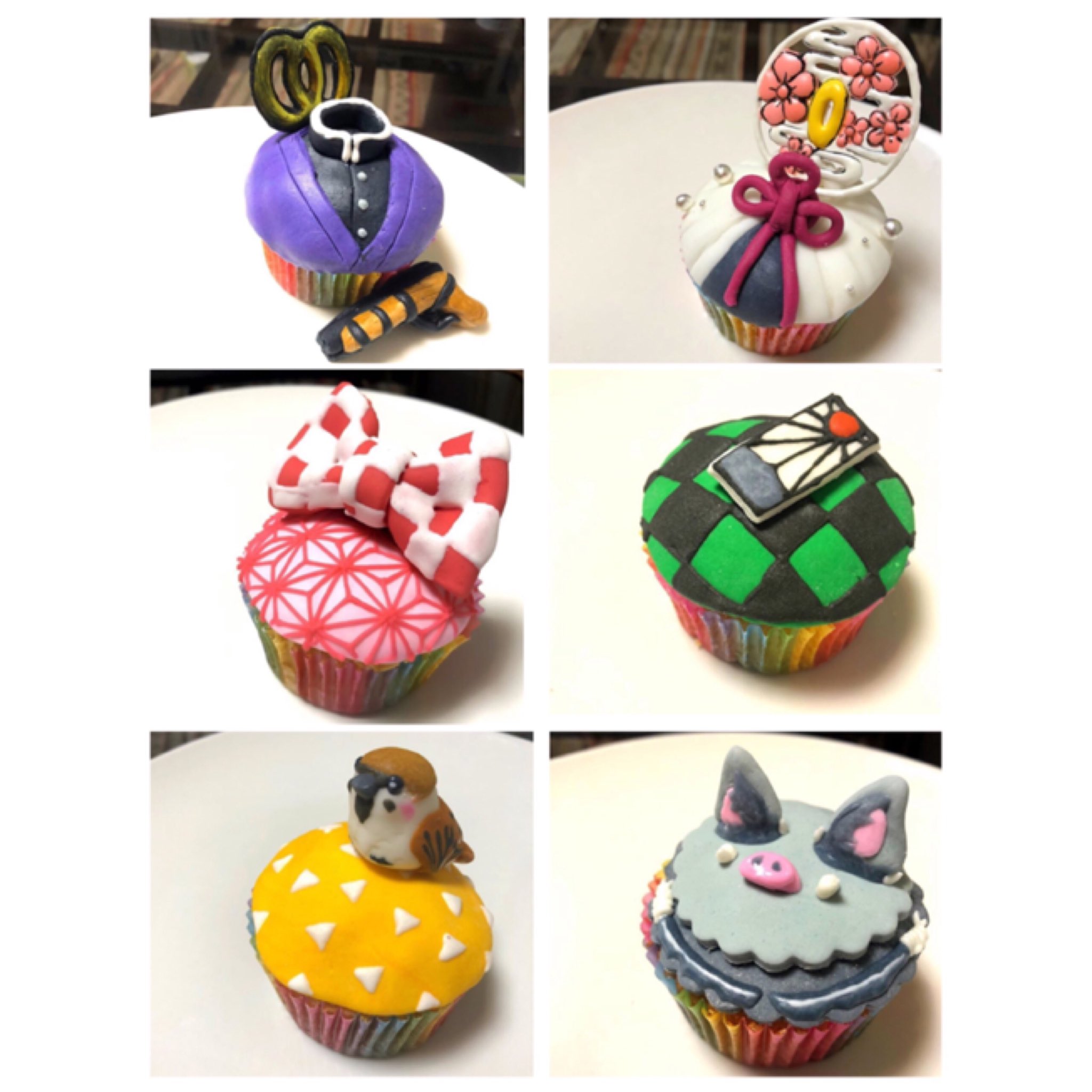 ニジユメ 高知 鬼滅の刃 カップケーキコラージュ 同期組キャラ カップケーキ 勢揃い お楽しみいただけたら Instagram T Co 26zxrm43qz 鬼滅の刃好きさんと繋がりたい 鬼滅の刃好きな人と繋がりたい お菓子作り好きな人と繋がりたい お