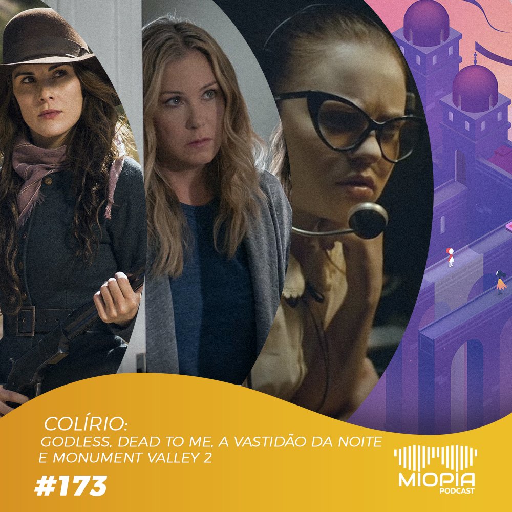 PodcastMiopia's tweet photo. Olá, Míopes!
Essa semana indicamos as séries originais Netflix Godless e Dead to Me. Falamos sobre o filme de ficção científica A Vastidão da Noite e o jogo mobile Monument Valley.

https://t.co/CwflwB7dub

Apple Podcasts, Agregadores e Spotify:
https://t.co/oJ48t6VBFq https://t.co/vIzXFmbilJ