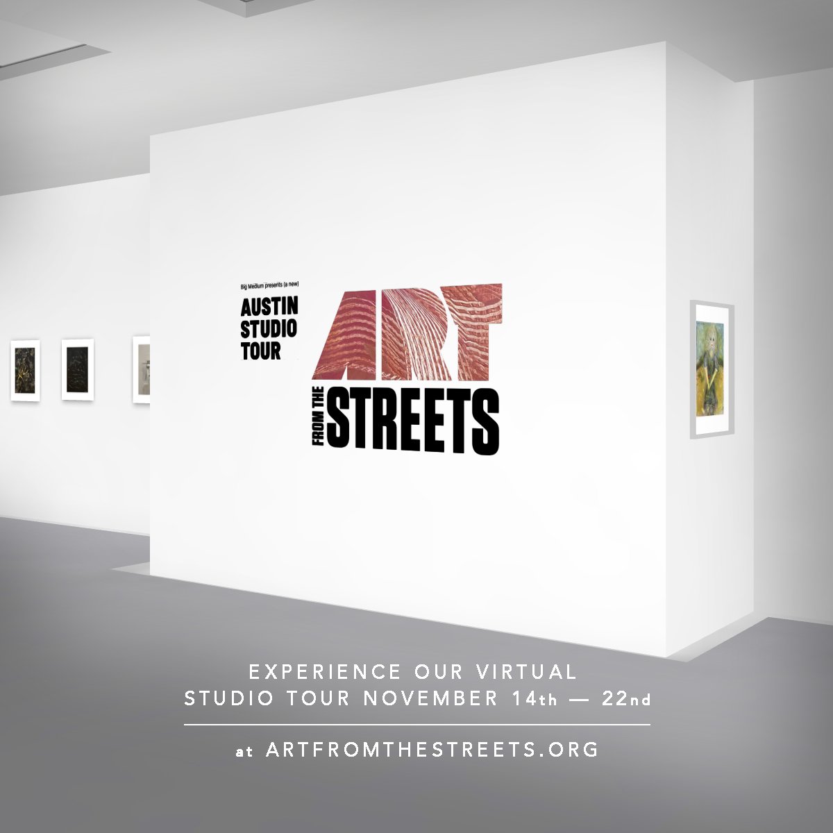 AFTS's tweet image. Join AFTS November 14 - 22 for @BigMedium's #AustinStudioTour featuring Virtual Exhibitions, Online Programs, &amp;amp; city-wide Art Outdoors. 

Learn More: AustinStudioTour.org

#GiveArtAHome #BigMedium #ArtFromTheStreets #SupportAustinArtists #AustinArtScene #ThingsToDoInAustin