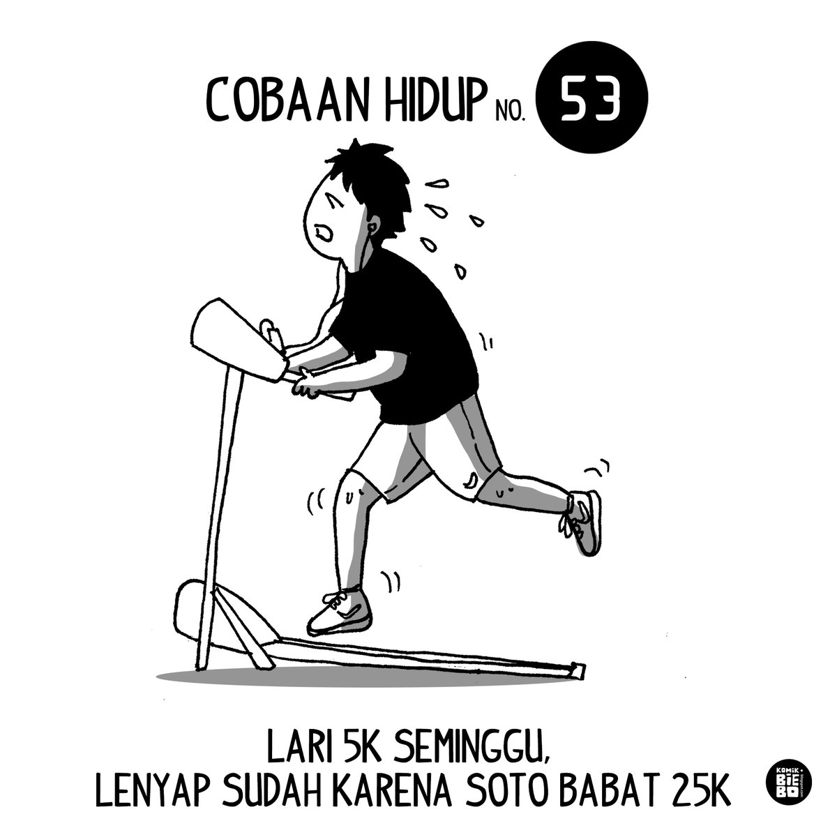 kebayang soto betawi haji husein (glegh) #komikbiebo #cobaanhidup