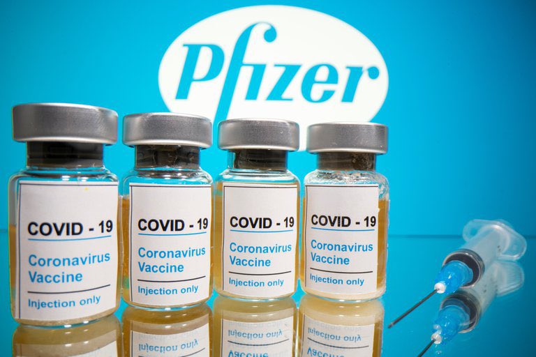 Vacuna de Pfizer:
Analisi preliminar del assaig en curs (es prova en condicions reals): 90% efectivitat (reduccio infeccions per COVID-19), segons el comunicat fe la companyia.
Son molt bones noticies.
Si es confirmen finalment, un pas endavant ferm.
