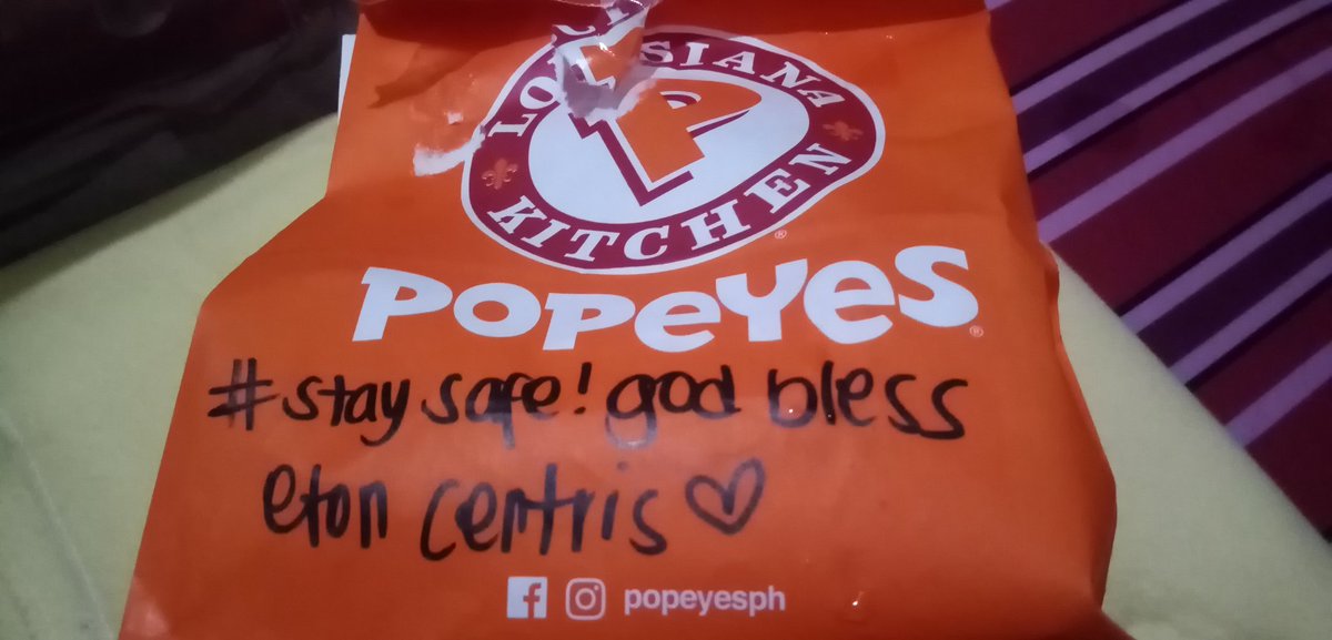Angela19559948's tweet photo. @popeyes_es #sweetmessages ๐ ๐ https://t.co/eH8ogwb3Xq
