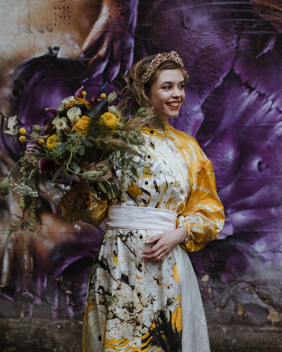 LoveMyDressBlog's tweet photo. Alison wore a yellow floral print dress for her post-lockdown elopement in Glasgow.
https://t.co/SURm44SvO1 https://t.co/aOVB1vzosT