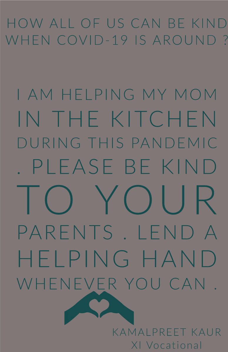 Dear Kamalpreet A great message indeed! 
<a href="/pkdhillon08/">ParamjeetKaurDhillon</a> <a href="/RiseUp4SDGs/">SDG's : The Rising</a> <a href="/DeepakDwivedi_/">Deepak Dwivedi</a> <a href="/rtn_sandeep/">Rtn Sandeepp Saxena #GrowthInnovation</a> #kindness #KindnessMatters #youth4kindness
#rotaract4kindness